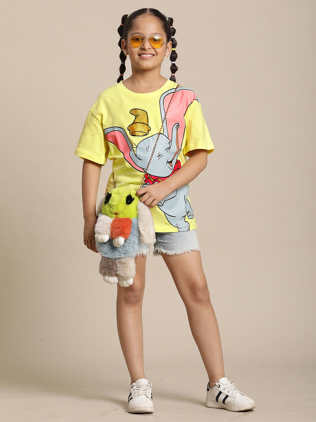 Dumbo Yellow Tshirt For Girls