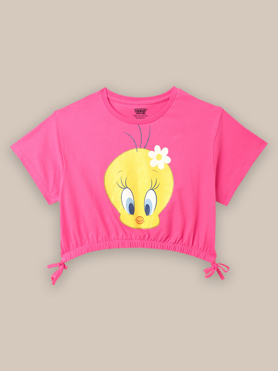 Looney Tunes Pink Tshirt For Girls