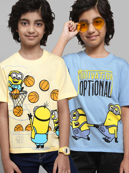 Minions Multi Tshirt For Boys