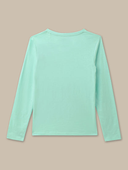 Frozen Green Tshirt For Girls