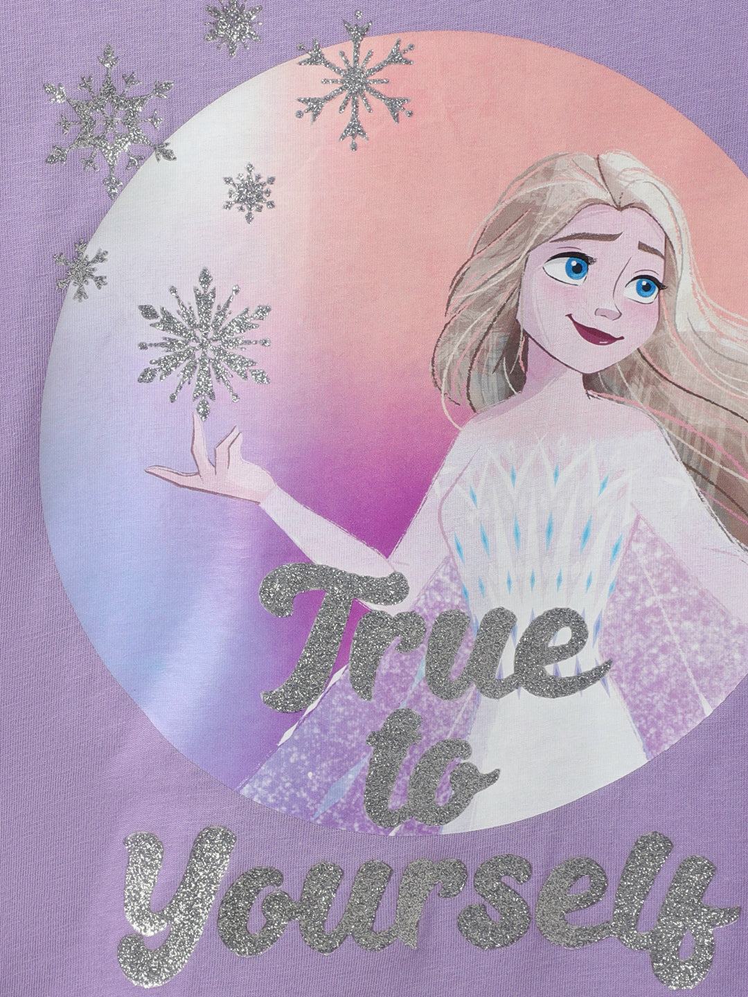 Frozen Violet Tshirt For Girls