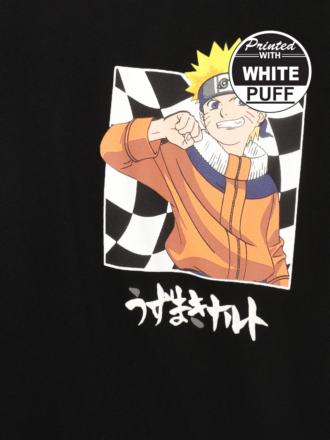 Naruto Black Tshirt For Boys