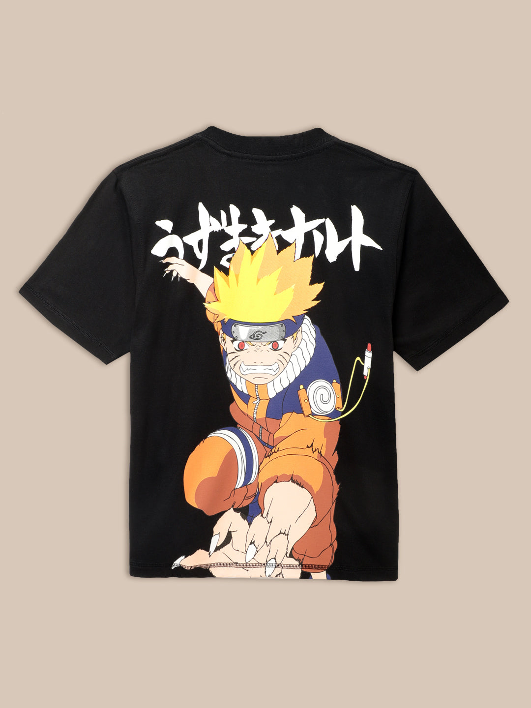 Naruto Black Tshirt For Boys