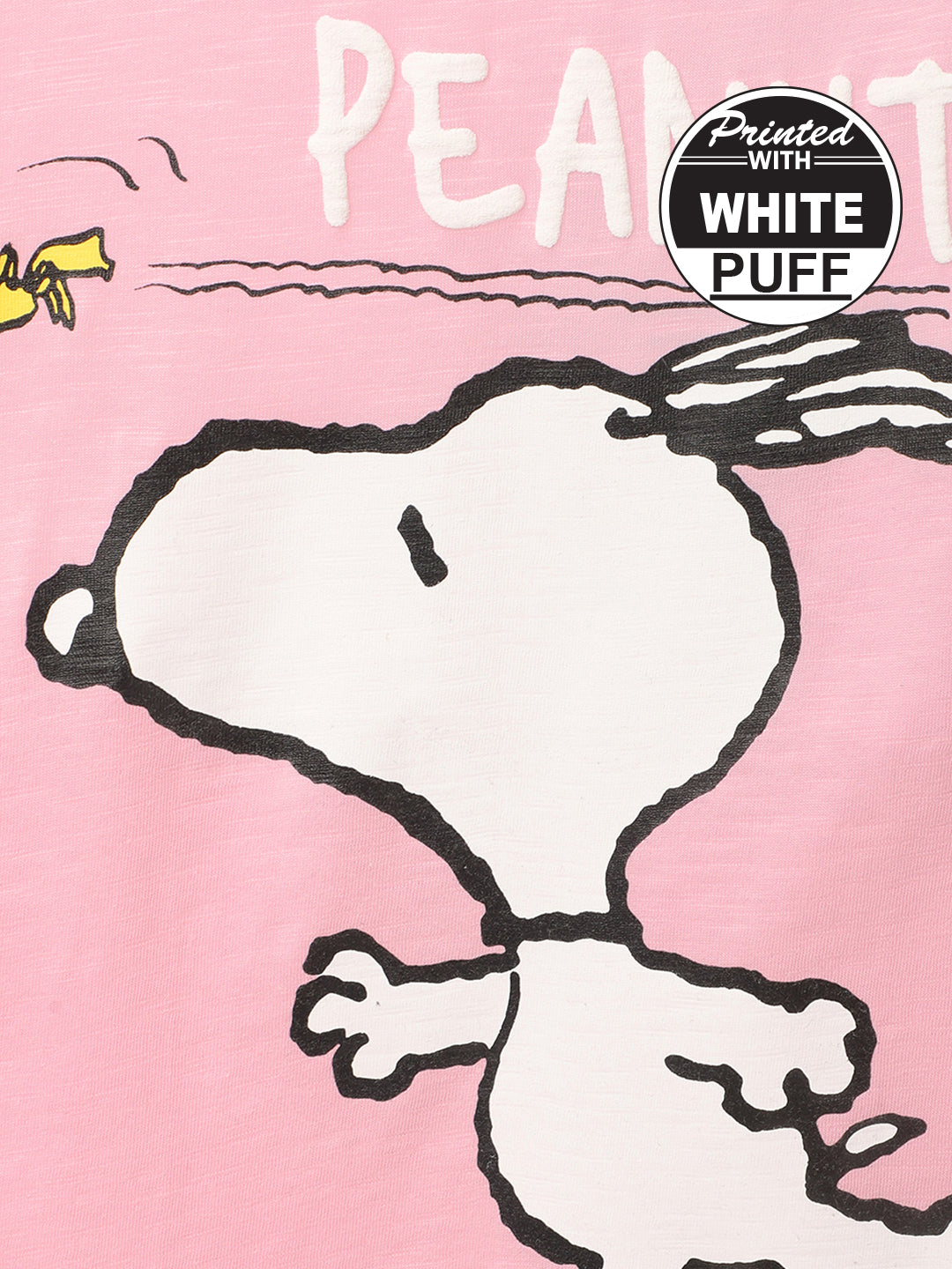 Peanuts Pink Tshirt For Girls