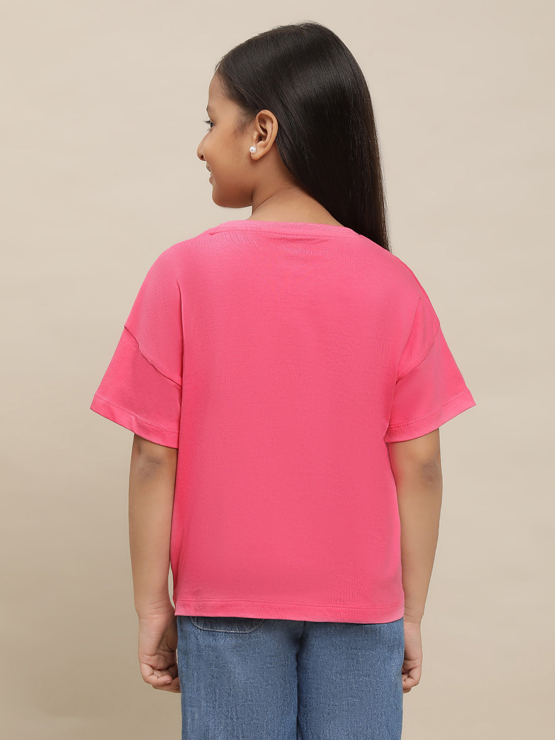 Peanuts Pink Tshirt For Girls