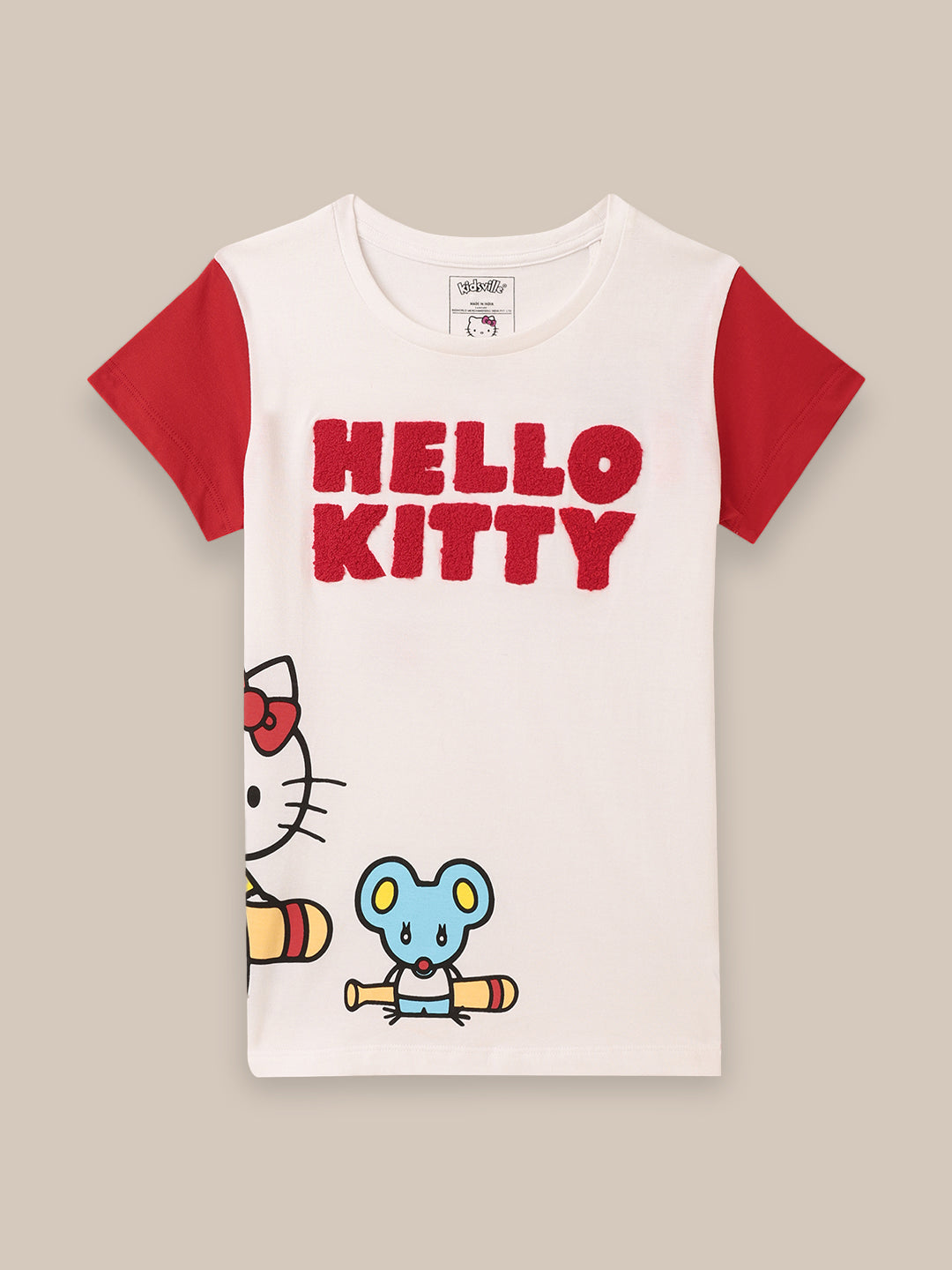 Hello Kitty Multi Color Tshirt For Girls