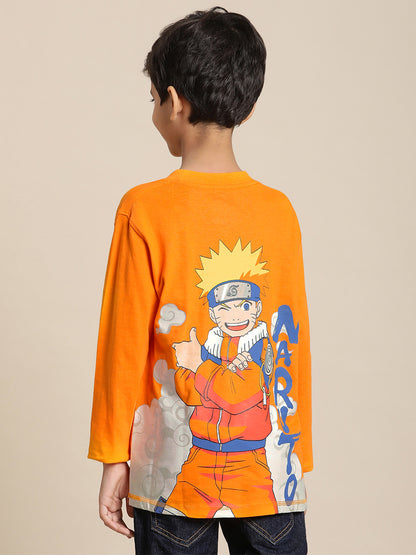 Naruto Orange Tshirt For Boys