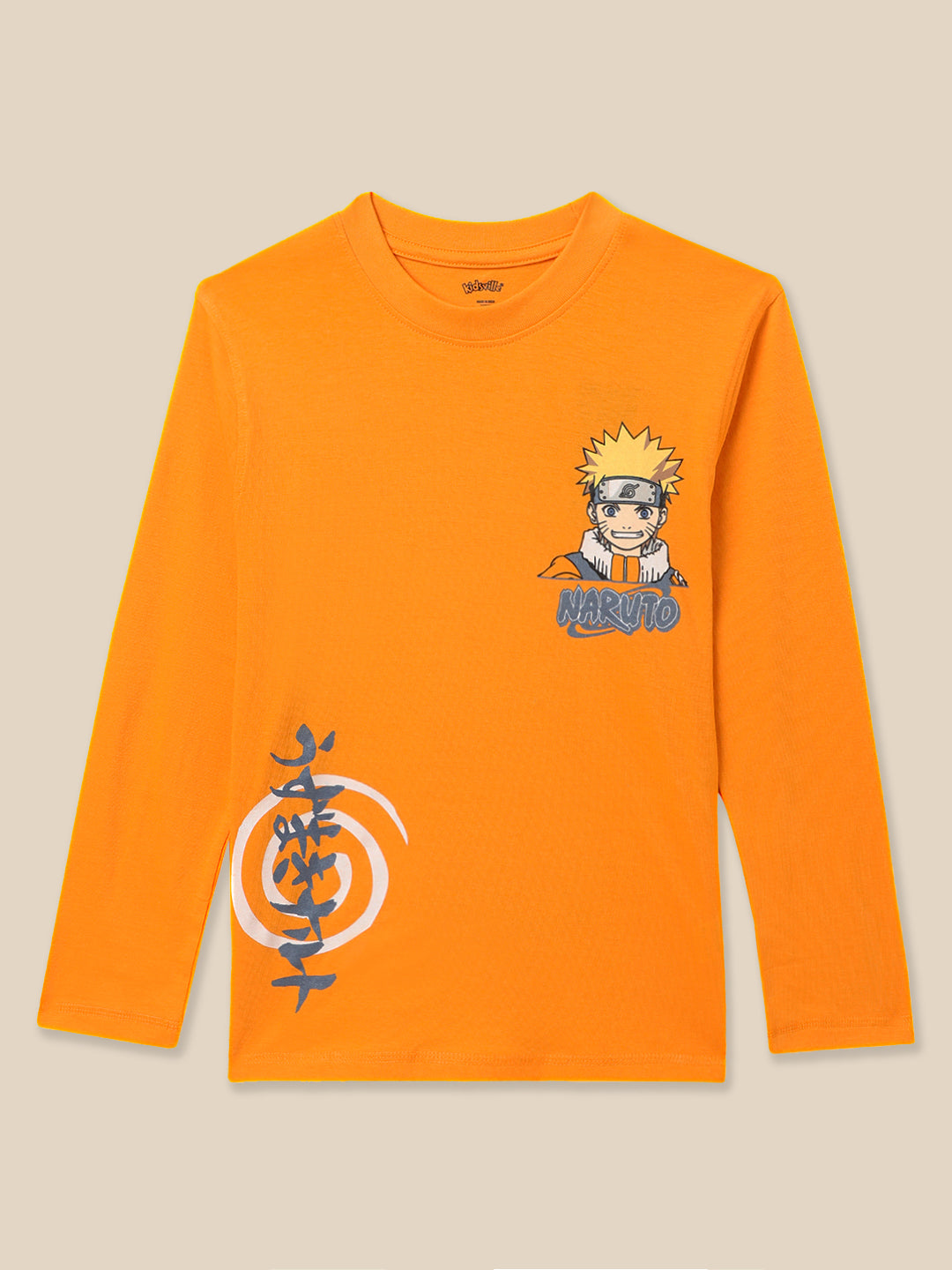 Naruto Orange Tshirt For Boys