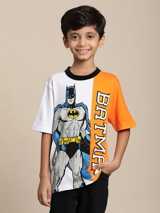 Batman Multi Color Tshirt For Boys