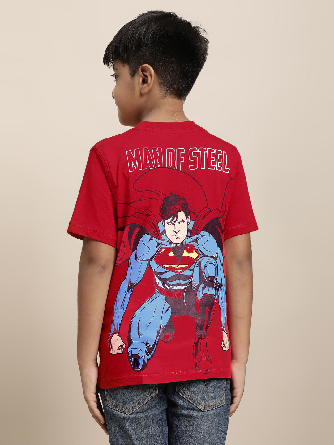 Superman Red Tshirt For Boys