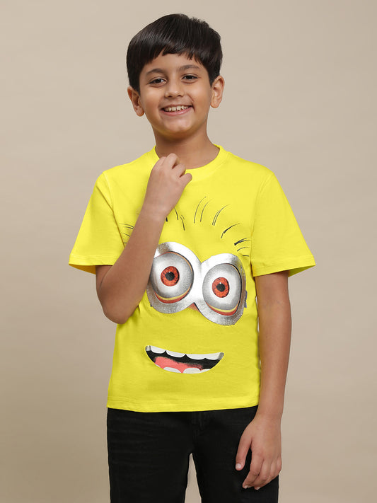 Minions Yellow Tshirt For Boys