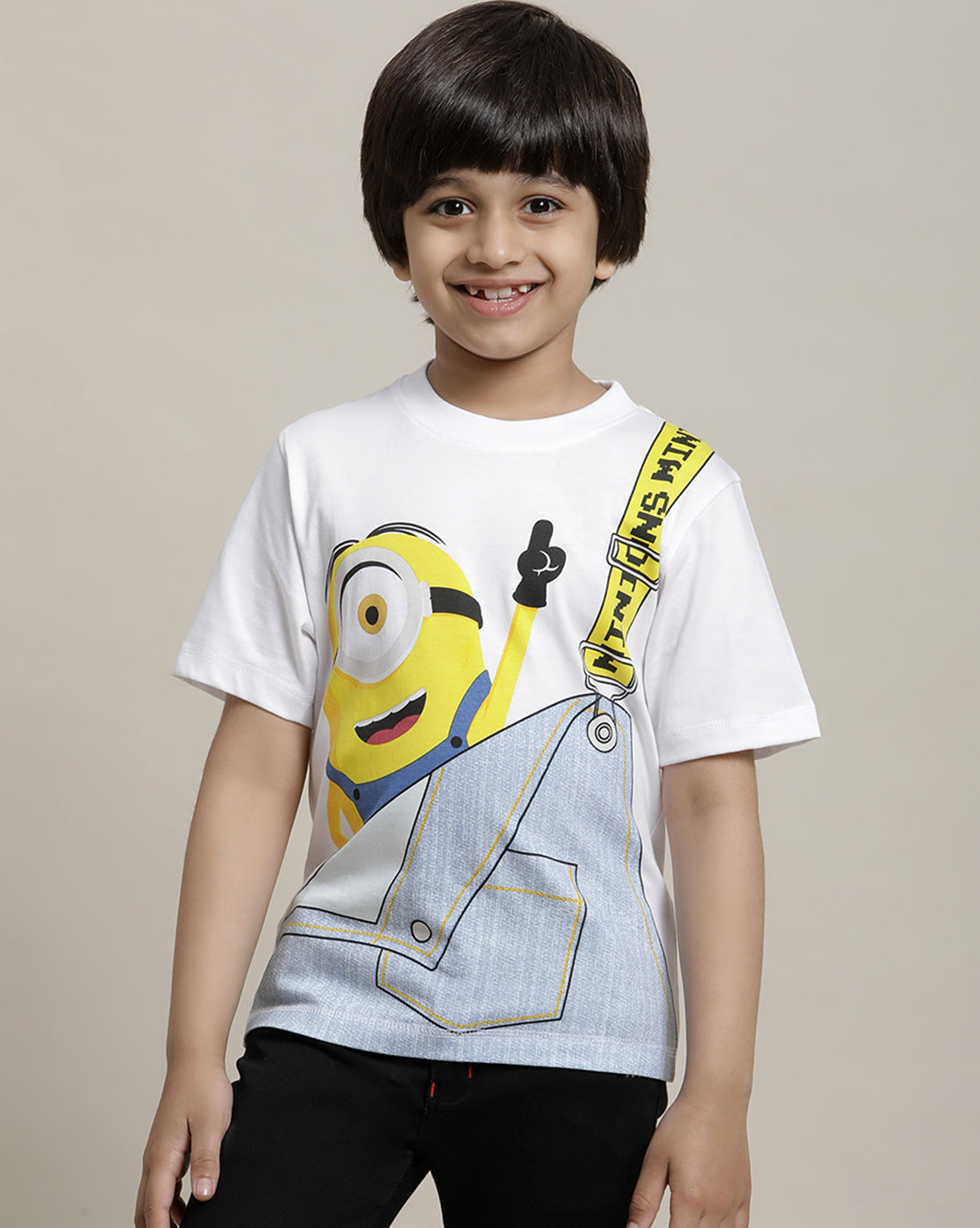 Minions Regular Fit Tshirt For Boys