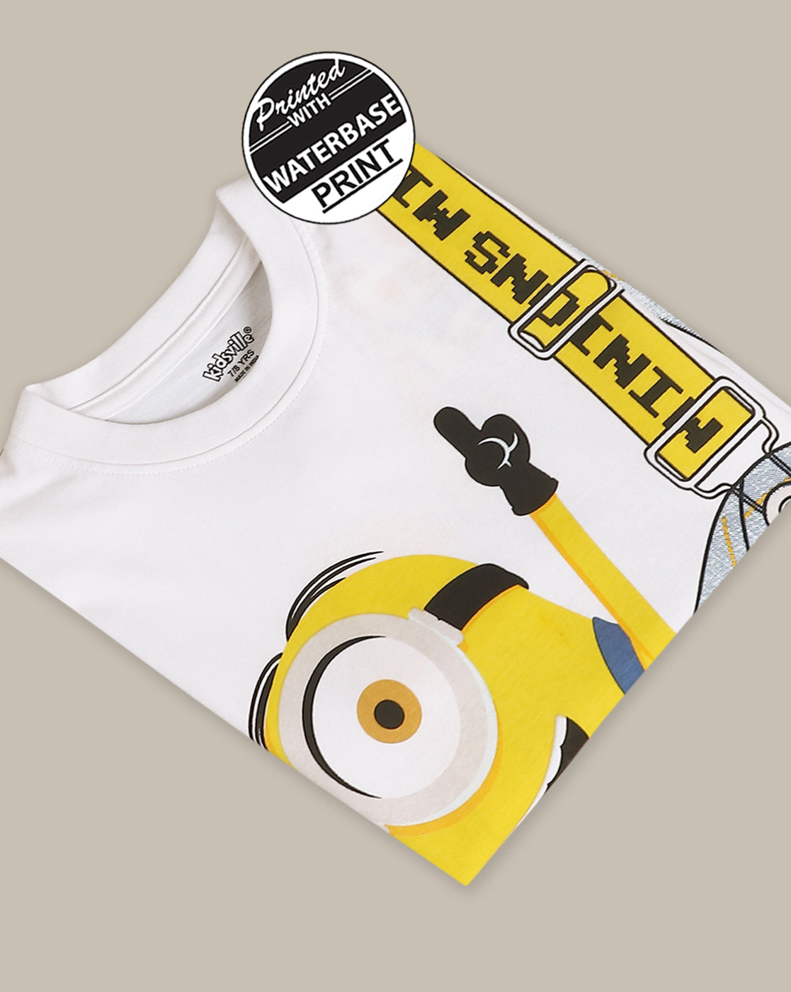 Minions Regular Fit Tshirt For Boys