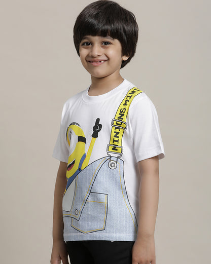 Minions Regular Fit Tshirt For Boys