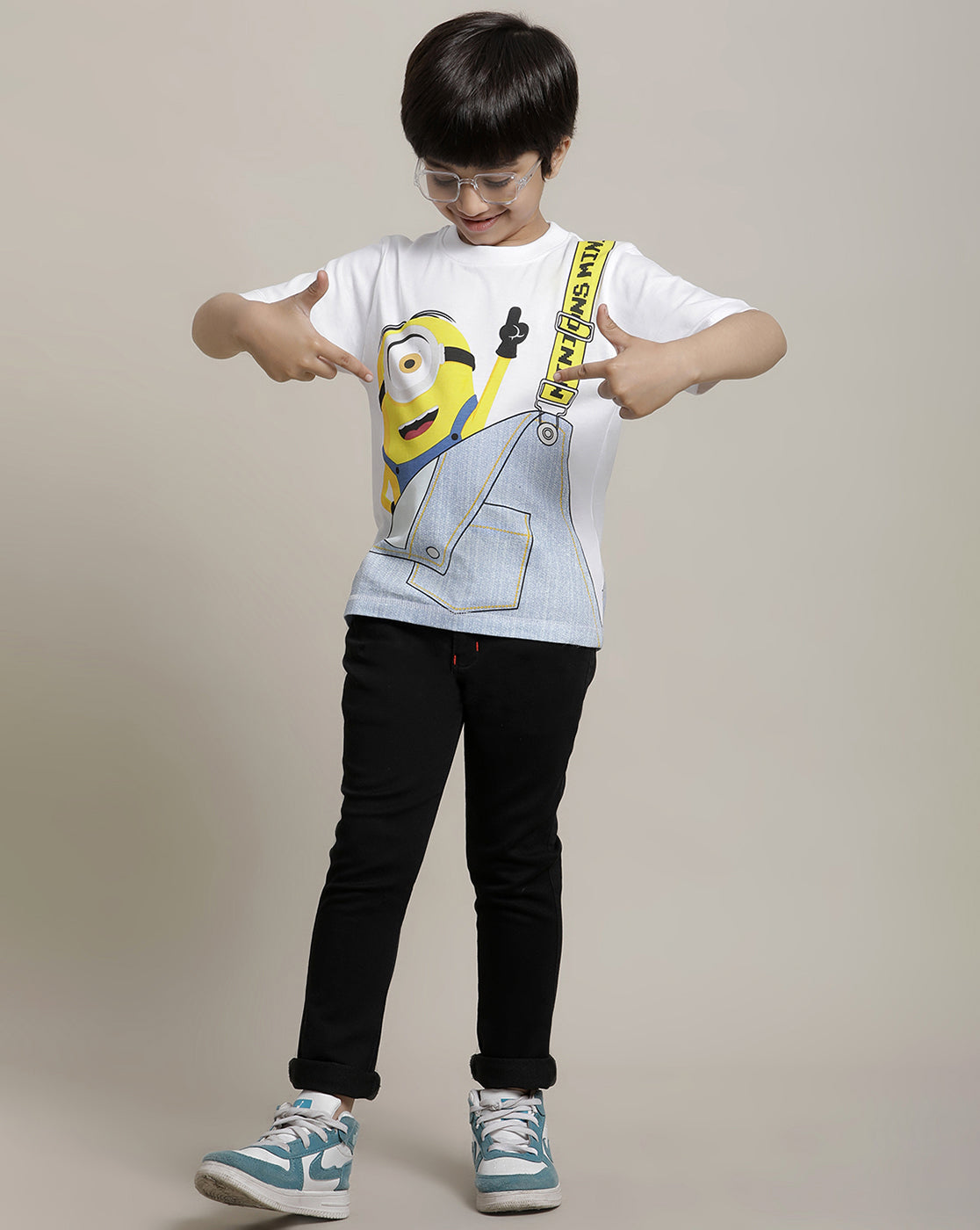 Minions Regular Fit Tshirt For Boys