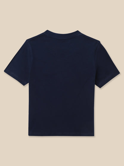 Spiderman Navy Tshirt For Boys