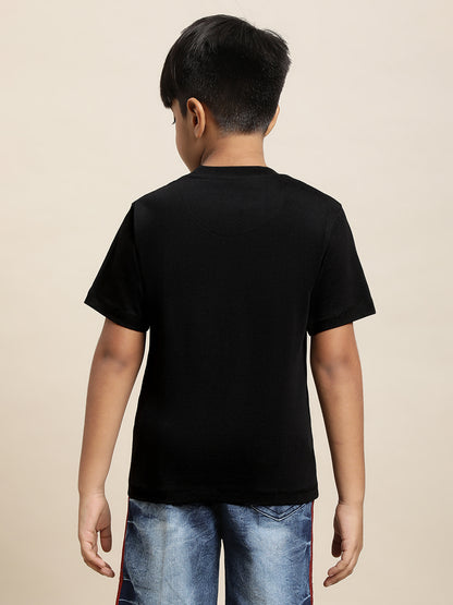 Spiderman Black Tshirt For Boys