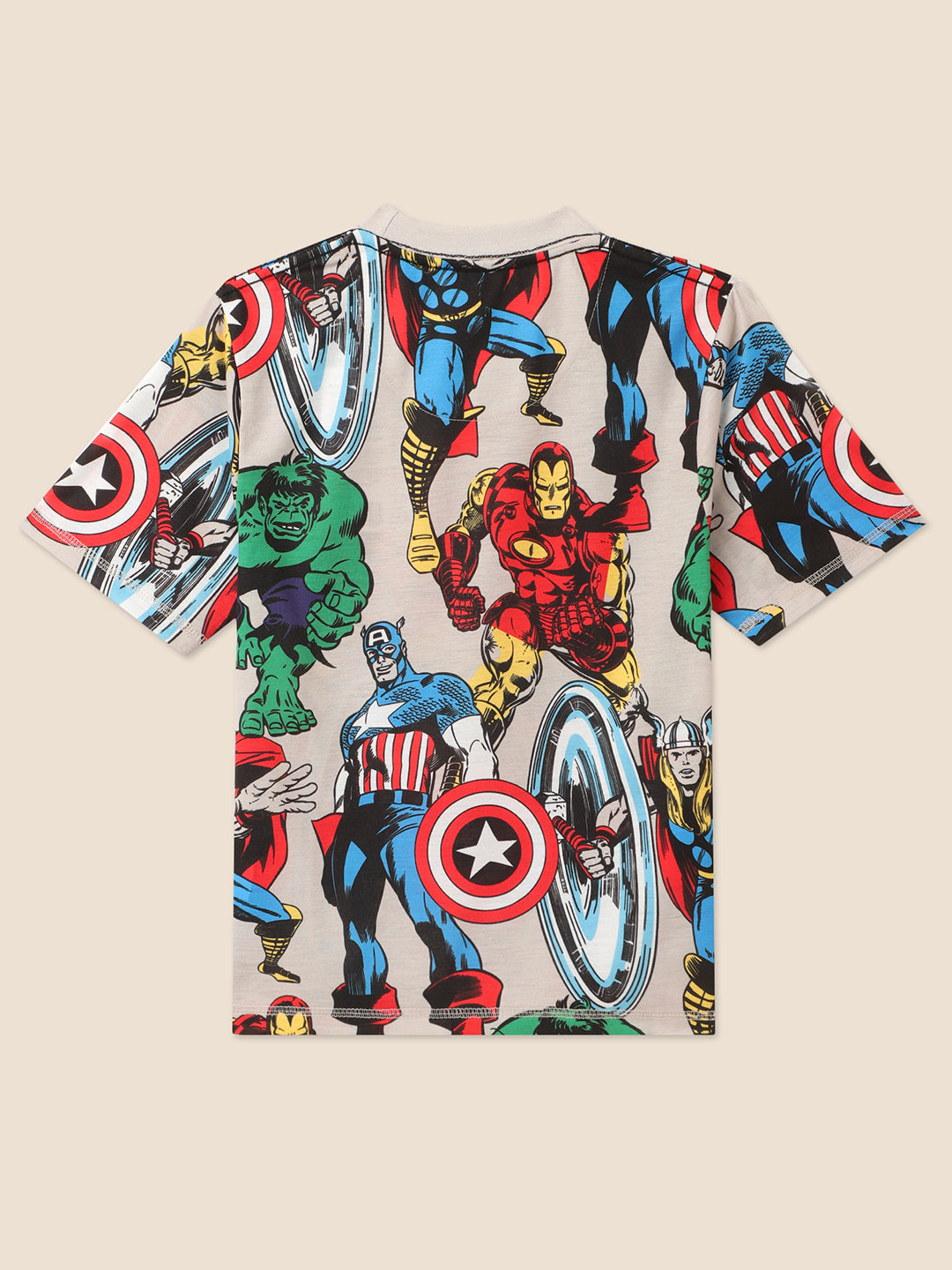 Avengers Multi Color Tshirt For Boys