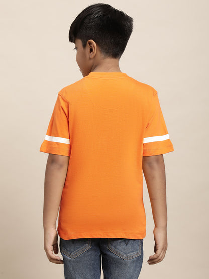 Superman Orange Tshirt For Boys