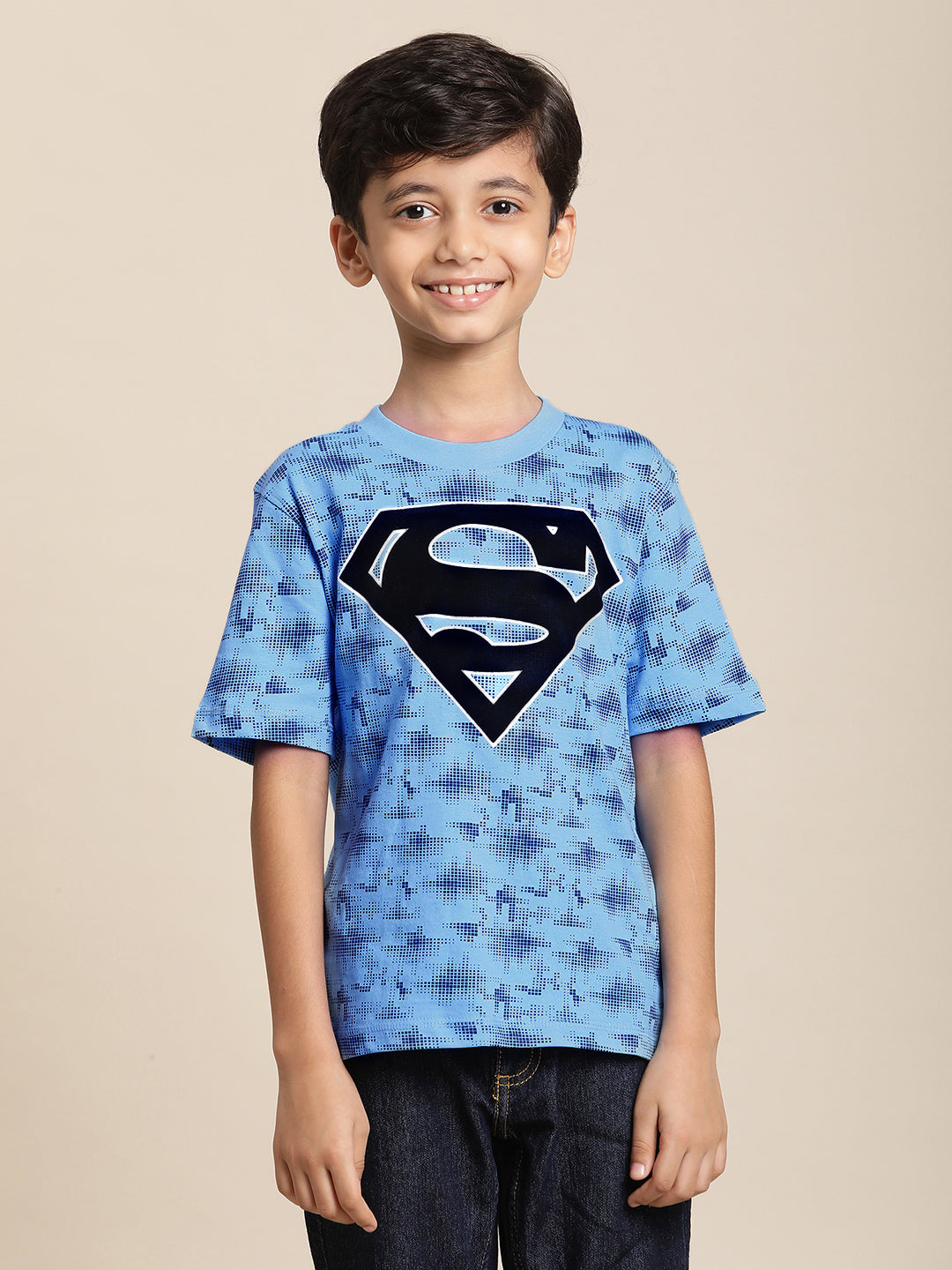 Superman Blue Tshirt For Boys