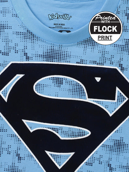 Superman Blue Tshirt For Boys