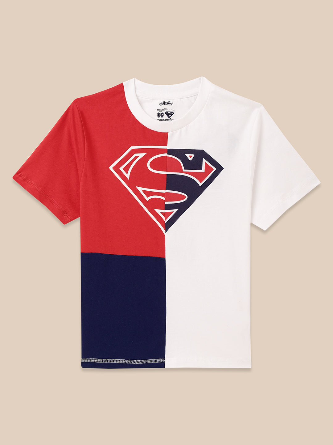 Superman Multi Color Tshirt For Boys