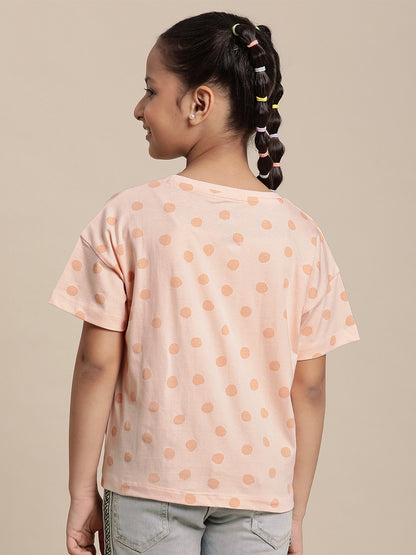 Tom & Jerry Pink Tshirt For Girls