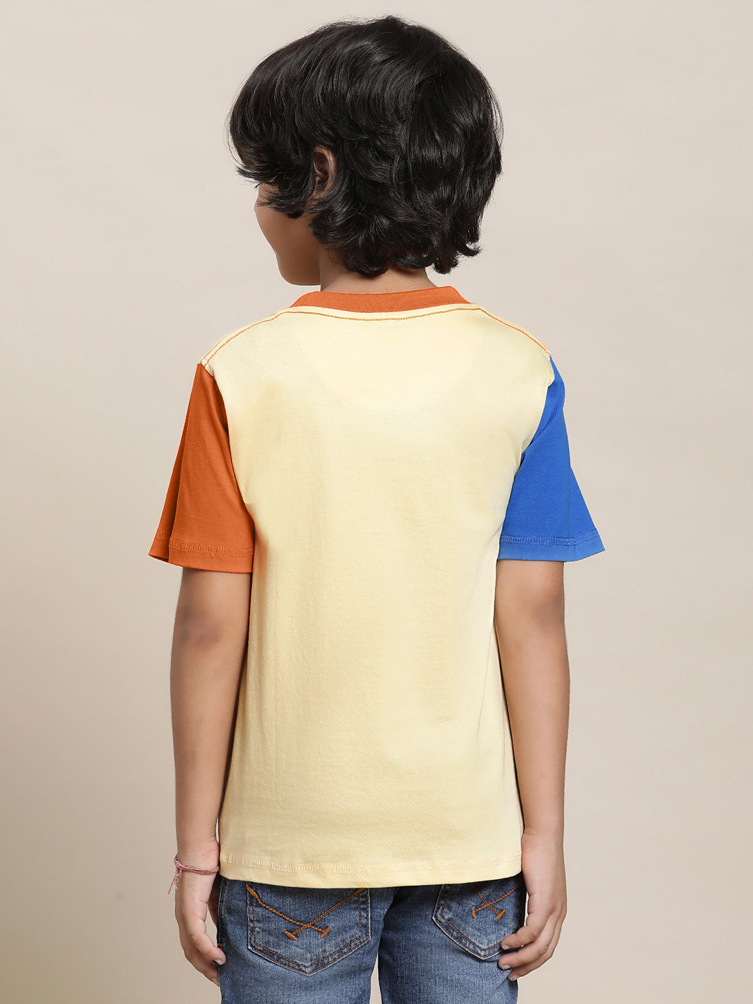 Naruto Beige Tshirt For Boys