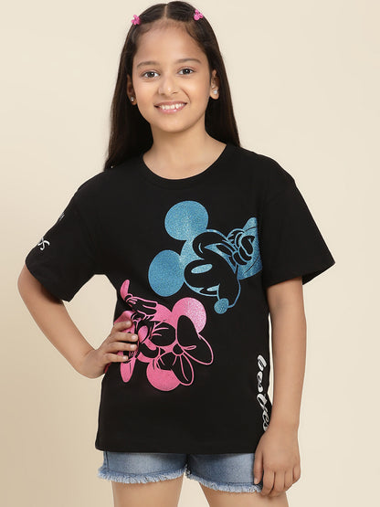 Mickey & Friends Relaxed Fit Tshirt For Girls