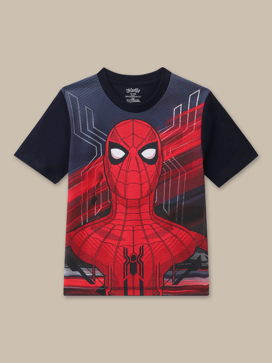 Spiderman Blue Tshirt For Boys