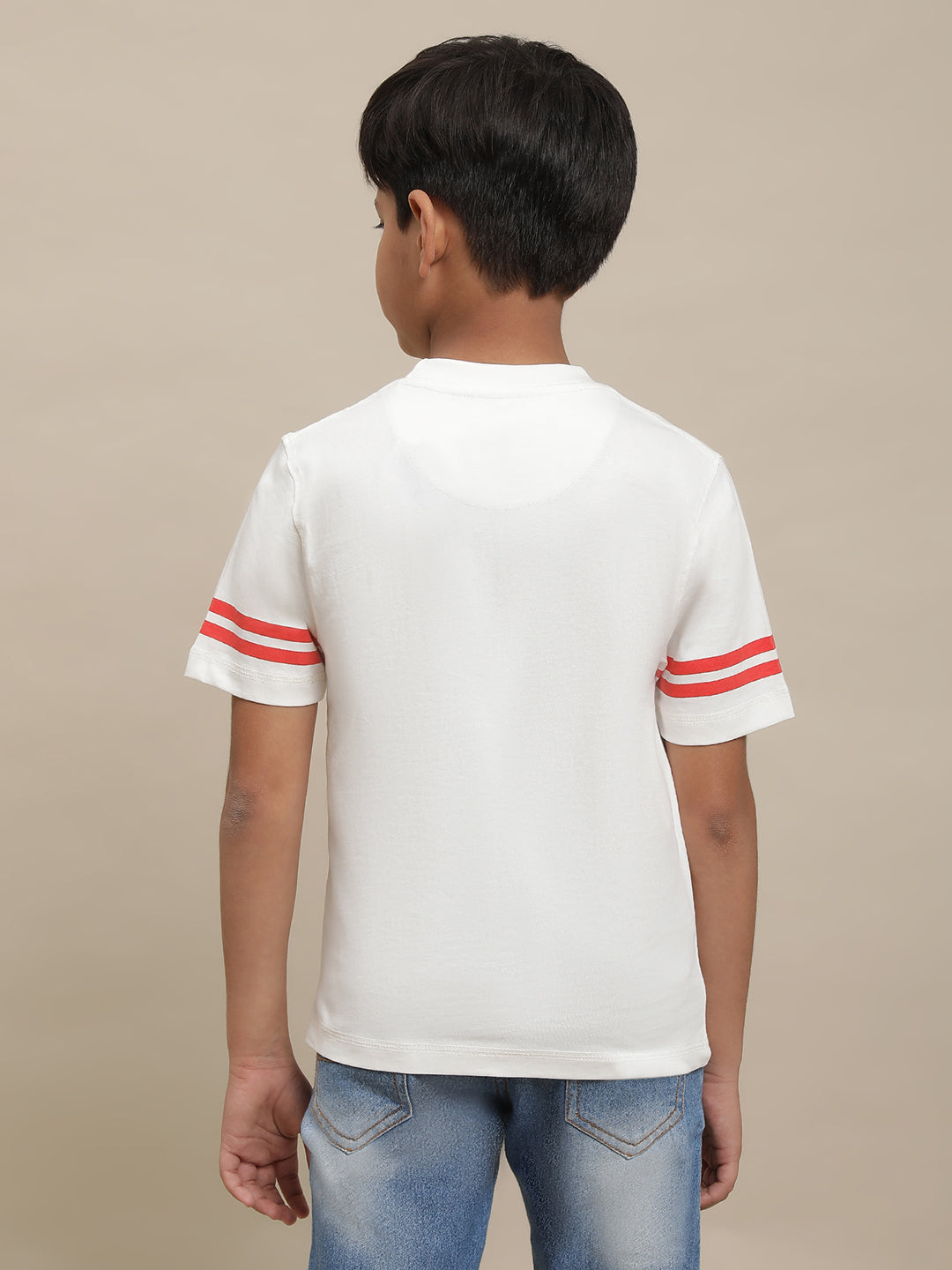 Spiderman White Tshirt For Boys