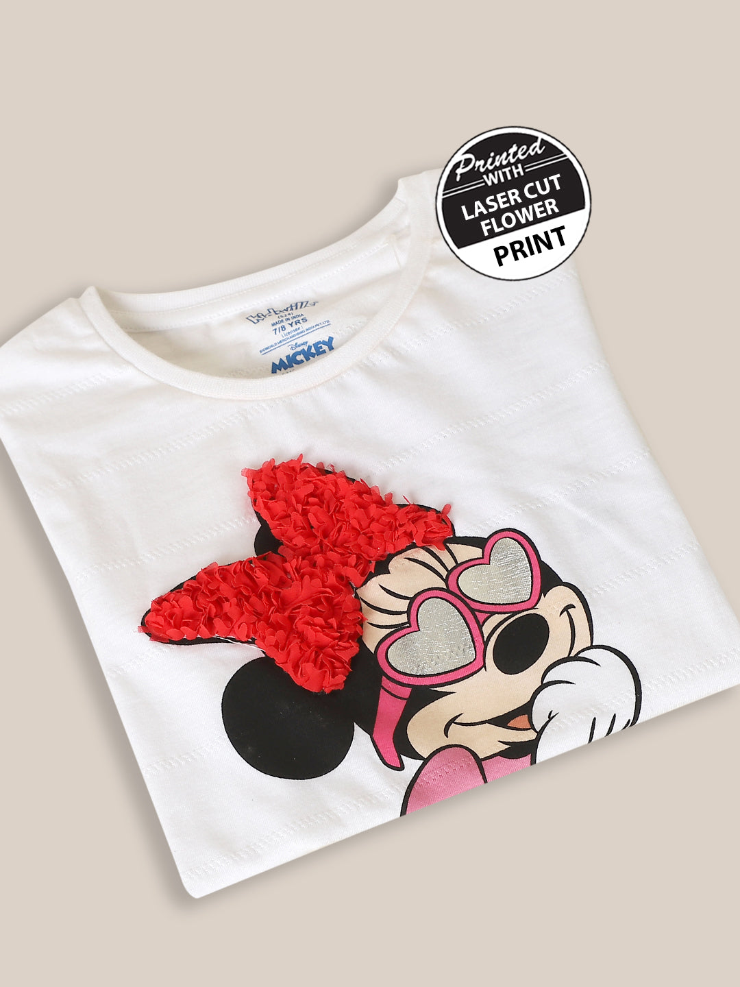 Mickey & Friends Regular Fit Tshirt For Girls