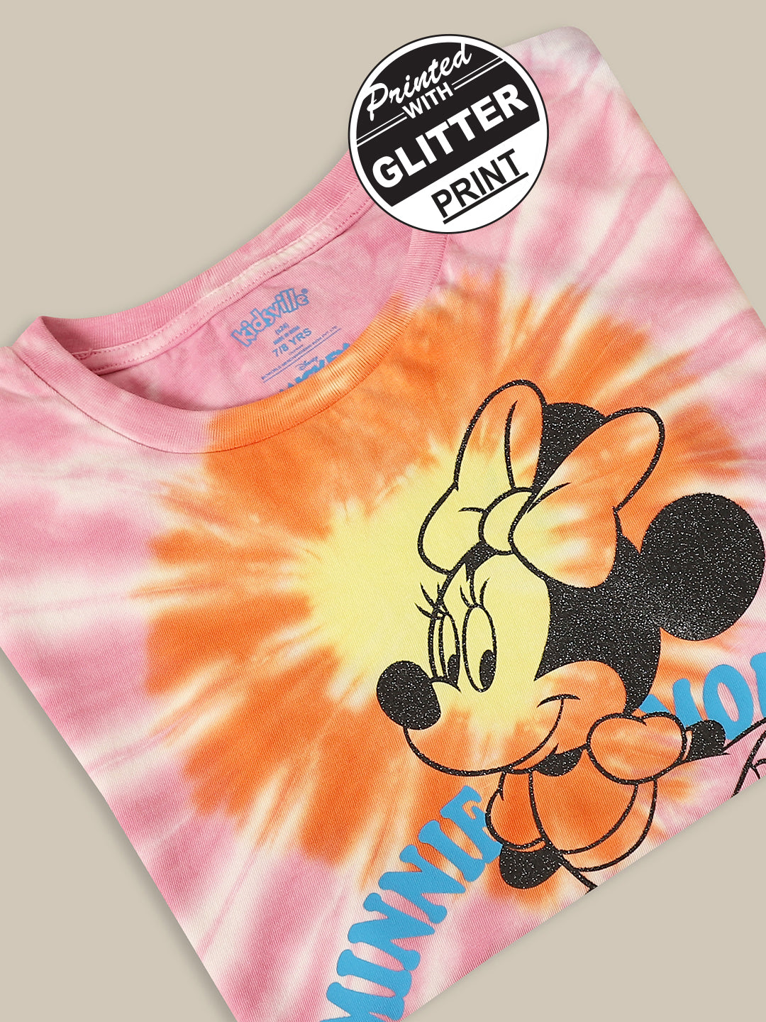 Mickey & Friends Regular Fit Tshirt For Girls