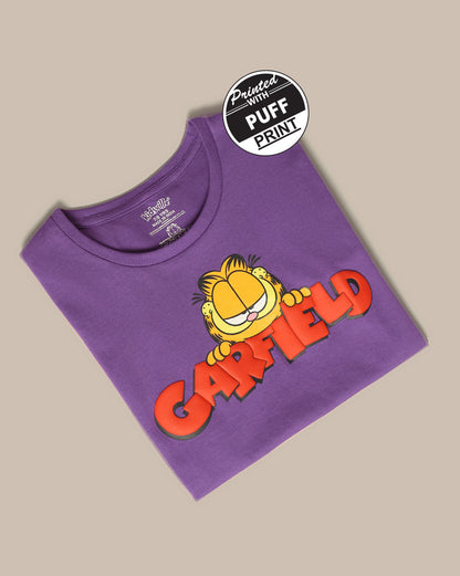 Garfield Relaxed Fit Tshirt For Girls