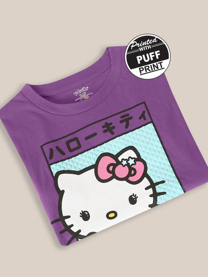 Hello Kitty Relaxed Fit Tshirt For Girls