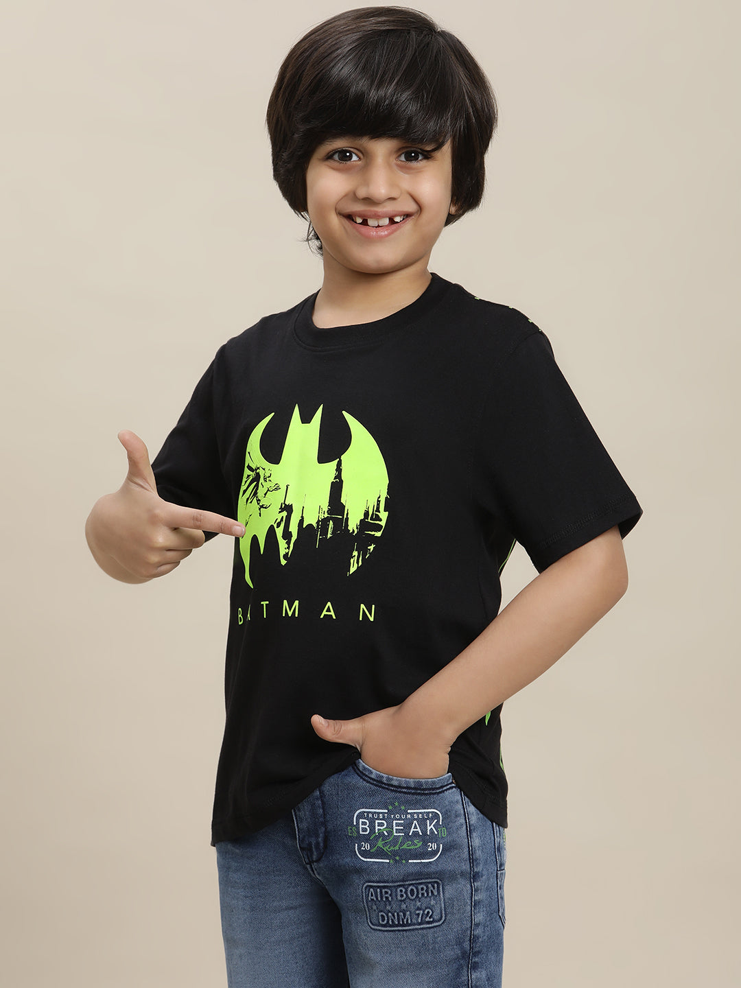 Batman Regular Fit Tshirt For Boys