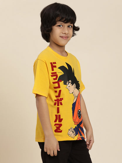 Dragon Ball Z Regular Fit Tshirt For Boys