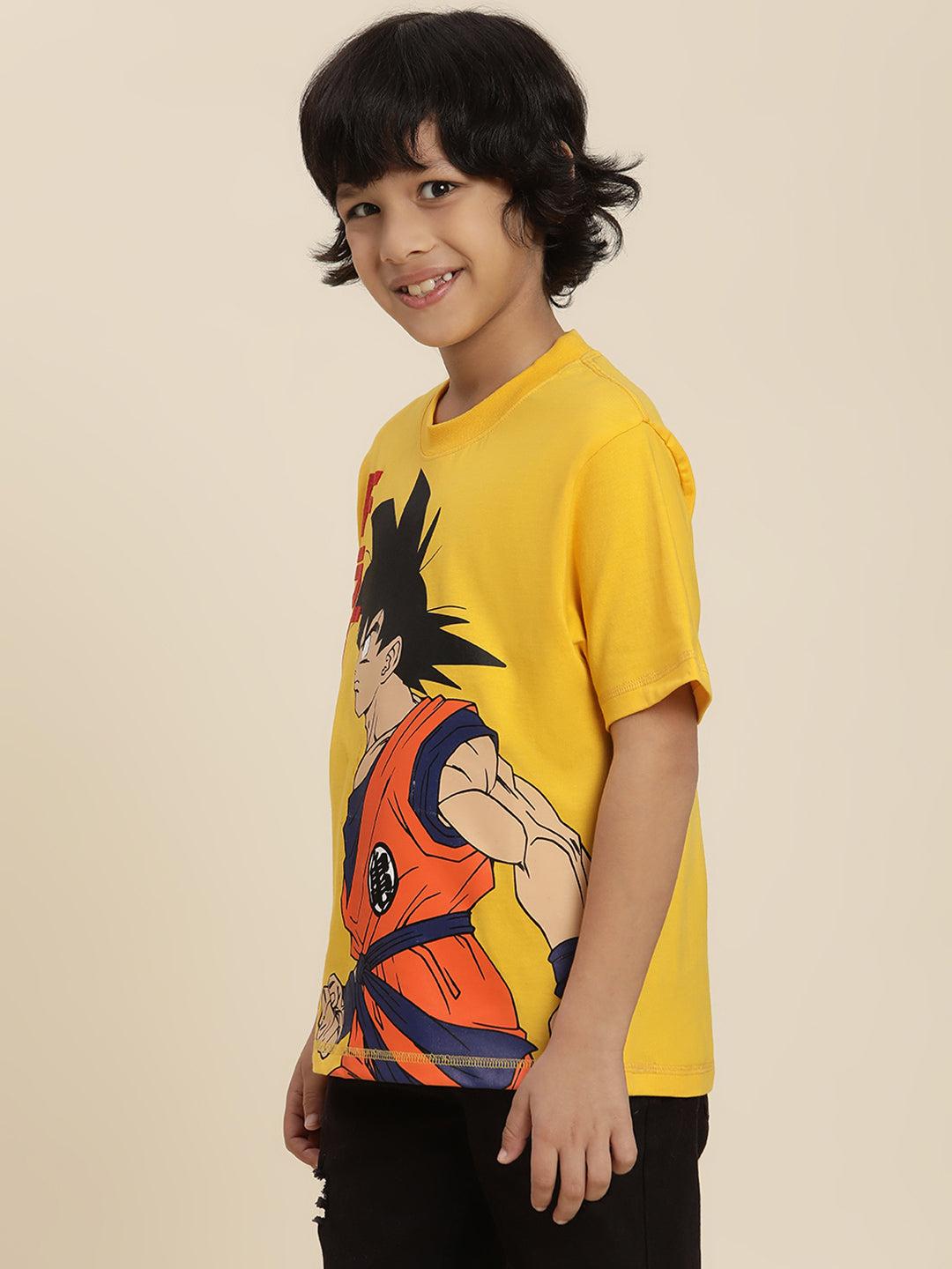 Dragon Ball Z Regular Fit Tshirt For Boys