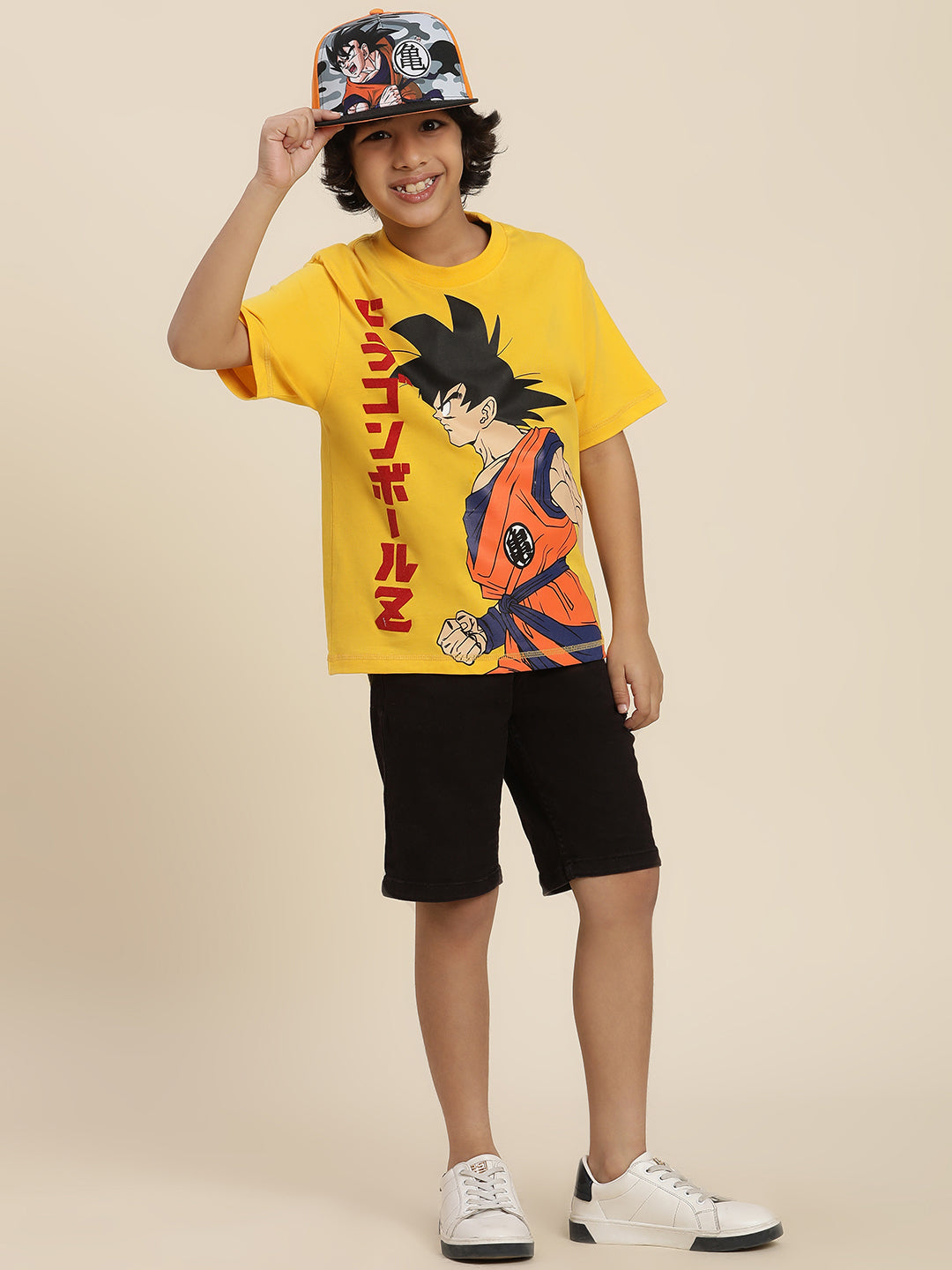 Dragon Ball Z Regular Fit Tshirt For Boys