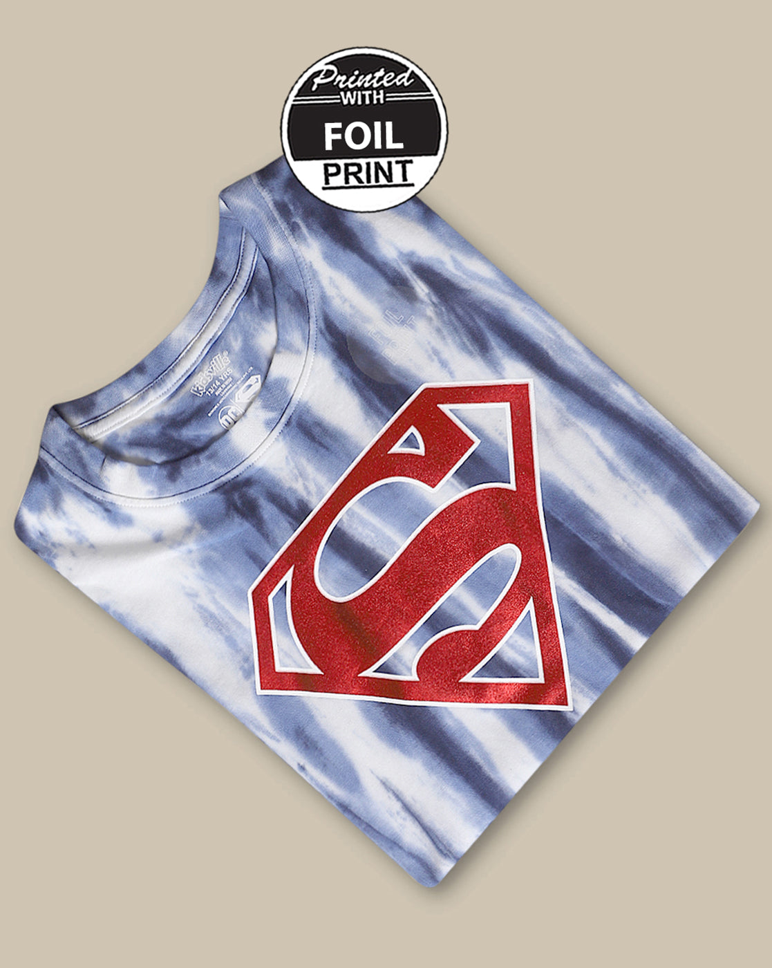 Superman Regular Fit Tshirt For Boys