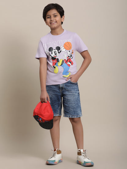 Mickey & Friends Regular Fit Tshirt For Boys