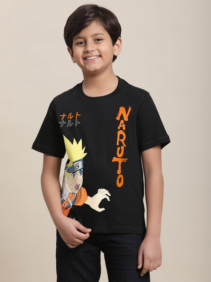 Naruto Regular Fit Tshirt For Boys