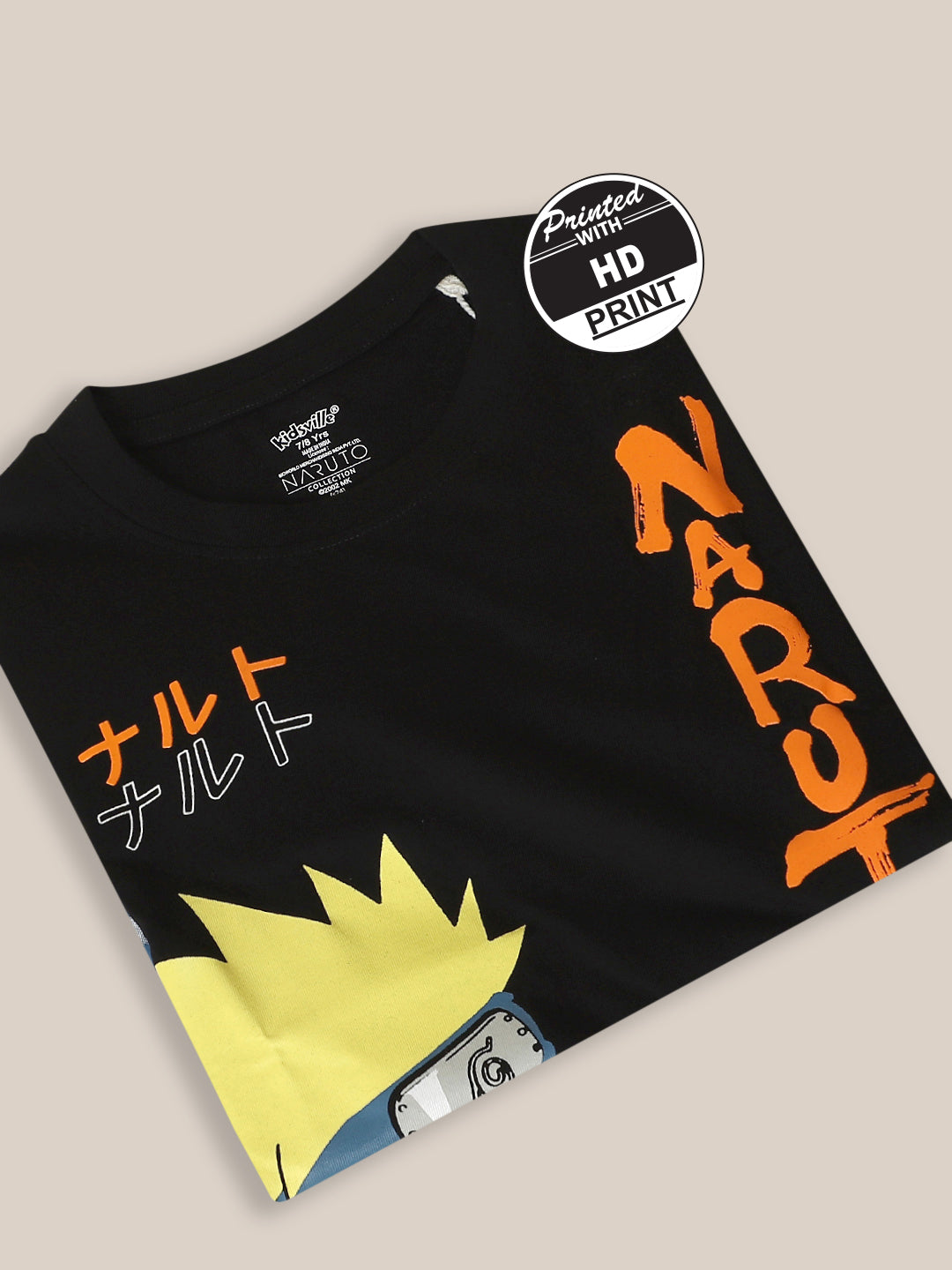 Naruto Regular Fit Tshirt For Boys