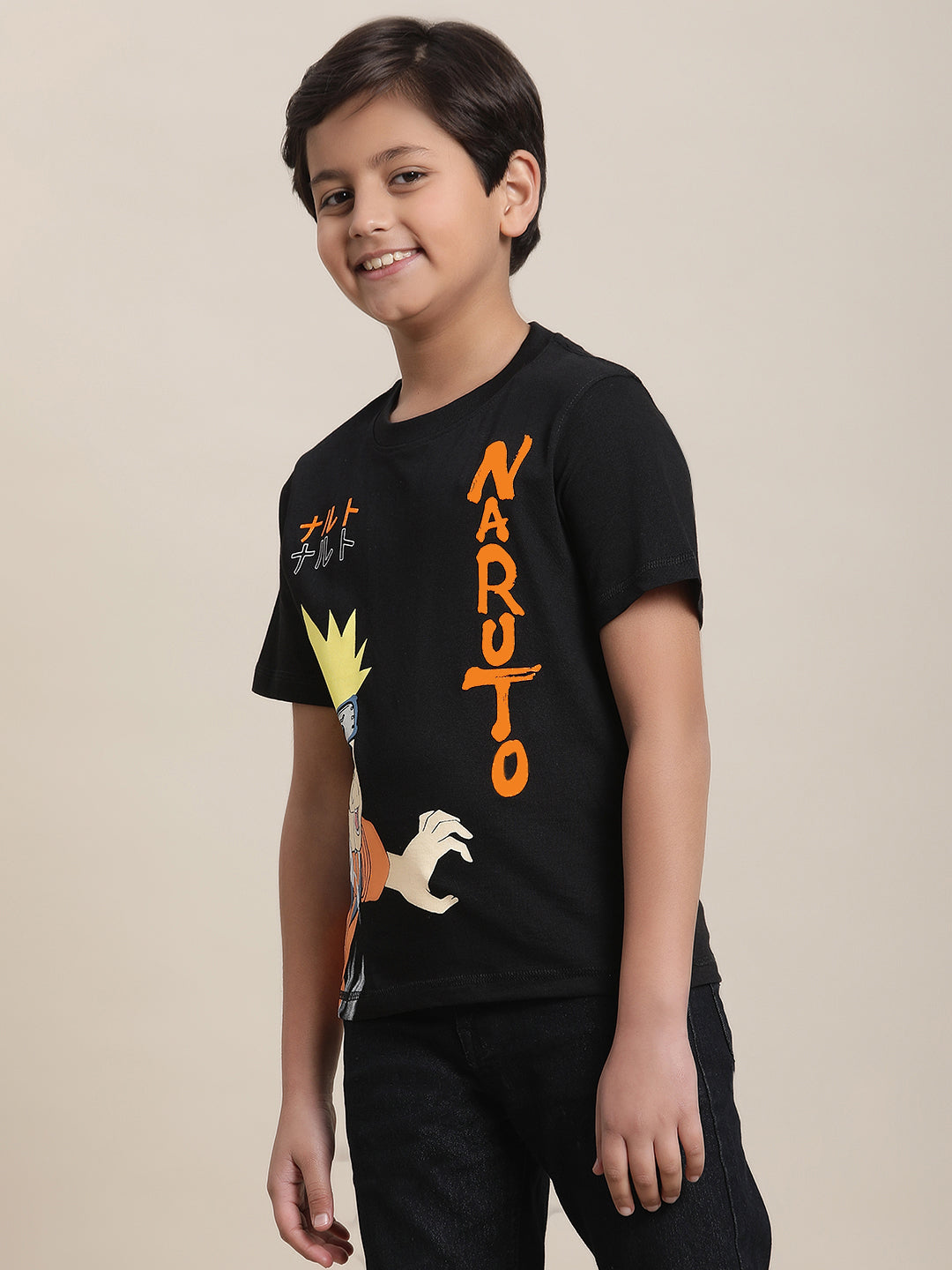 Naruto Regular Fit Tshirt For Boys