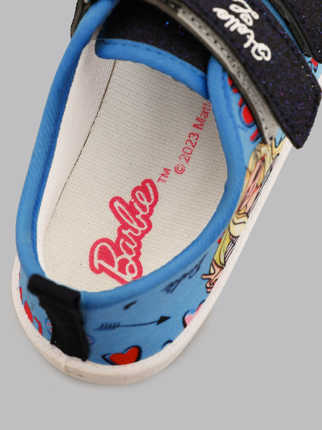 Barbie Navy Shoes For Kids Girls