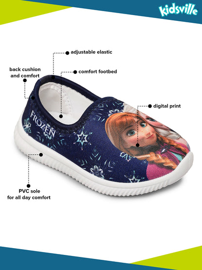 Frozen Navy Shoes For Kids Girls