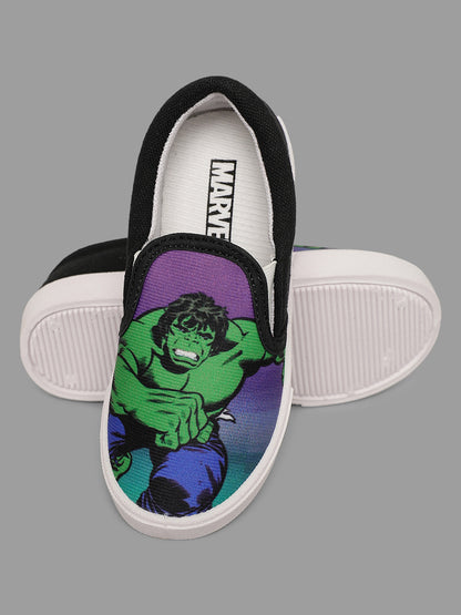 Hulk Black Shoes For Kids Boys