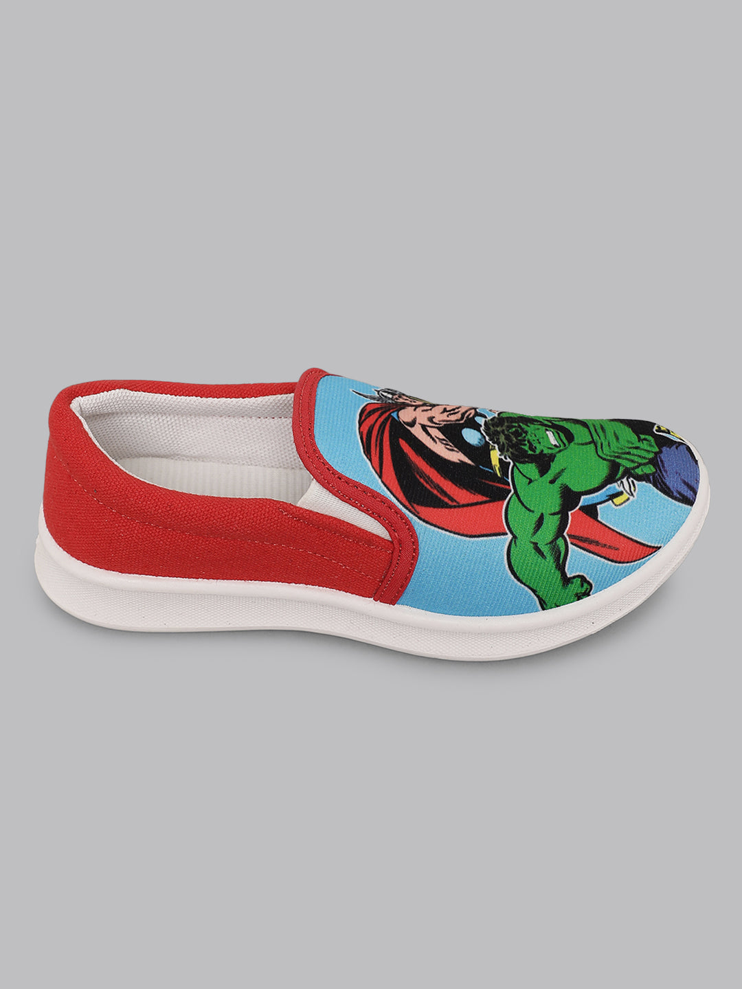 Avengers Red Shoes For Kids Boys