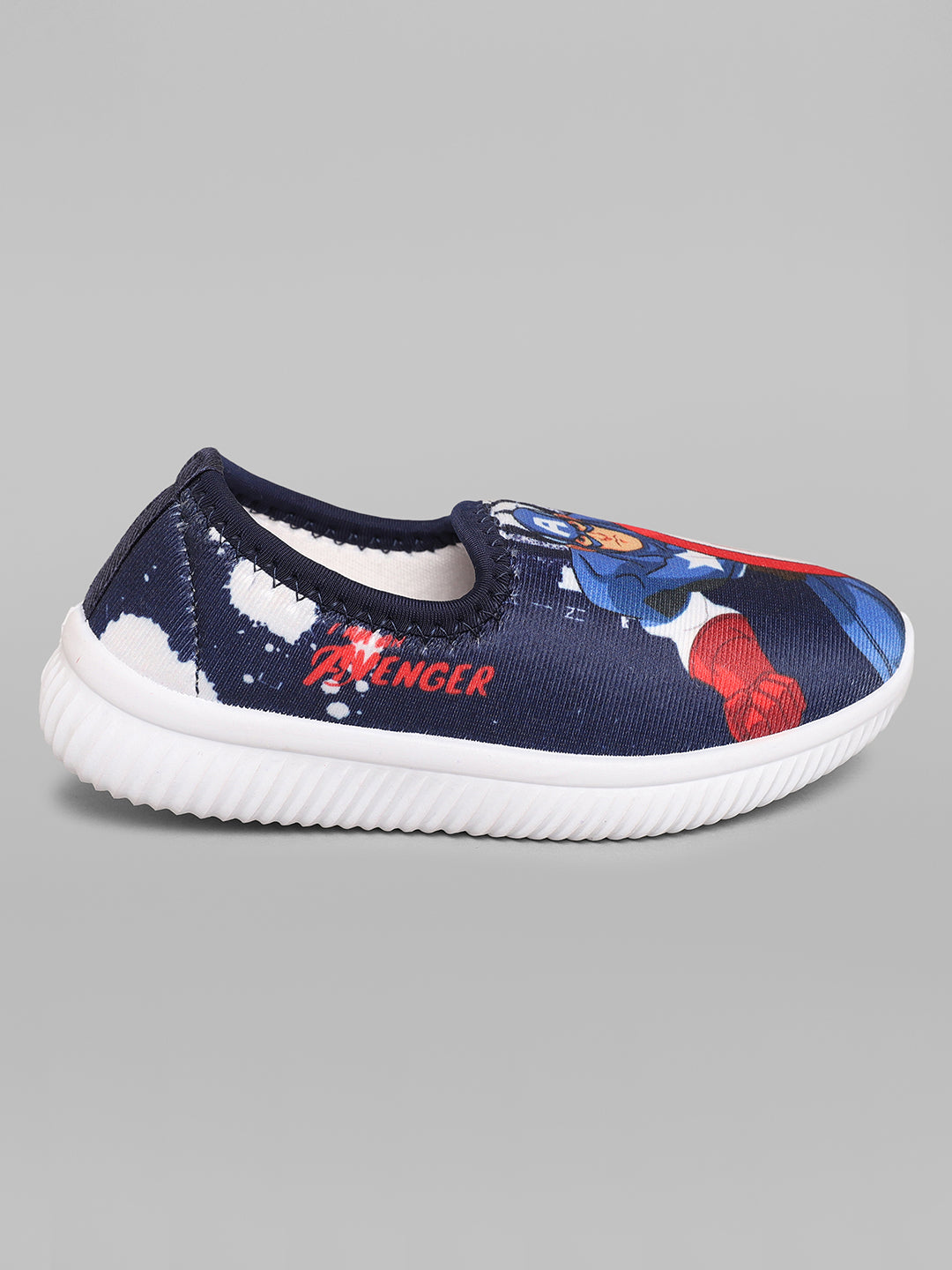 Fashion captain america kids shoes