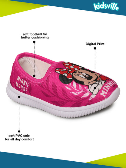 Minnie Mouse Pink Shoes For Kids Girls